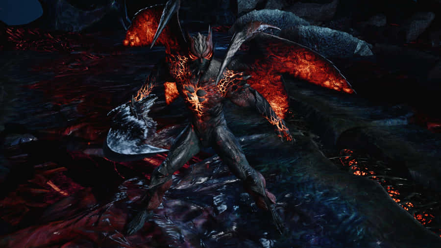 Dante Devil May Cry Battle Wallpaper