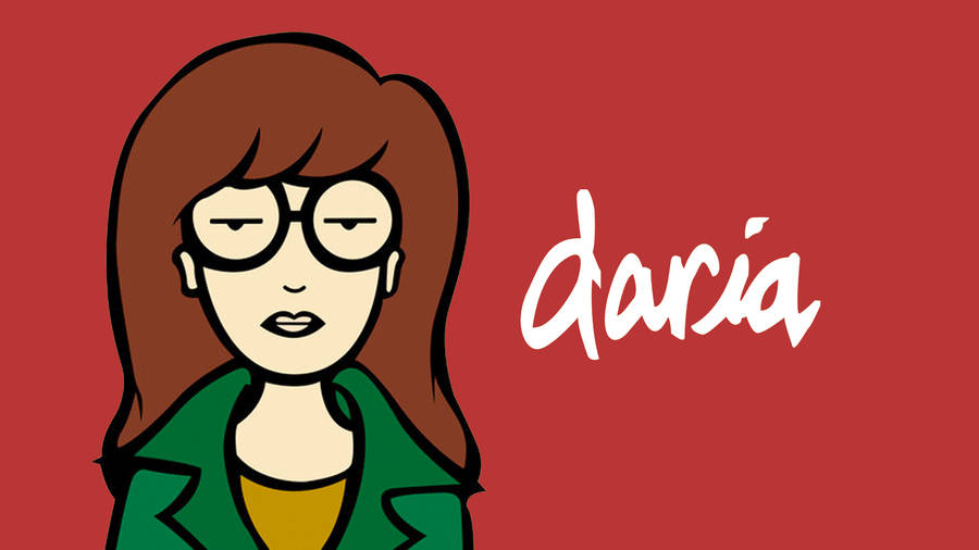 Daria Red Poster Wallpaper