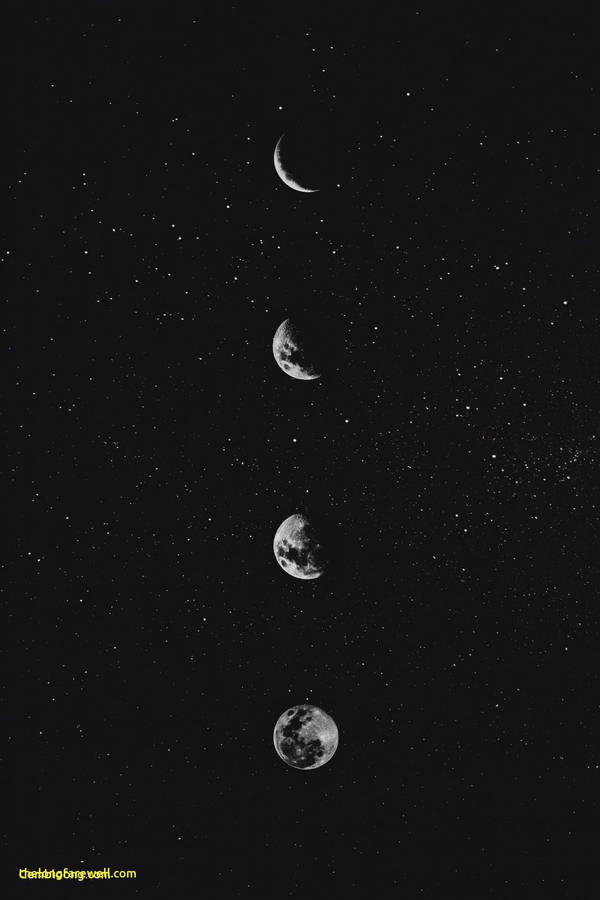 Dark Anime Aesthetic Moon Wallpaper