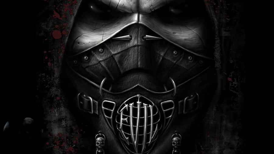 Dark Anime Villain Mask Wallpaper