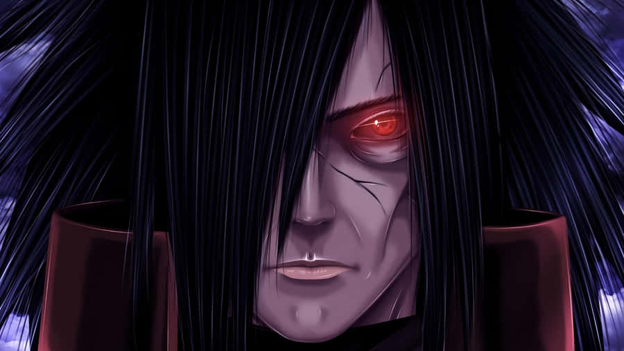 Dark Anime Villain With Red Eye Wallpaper