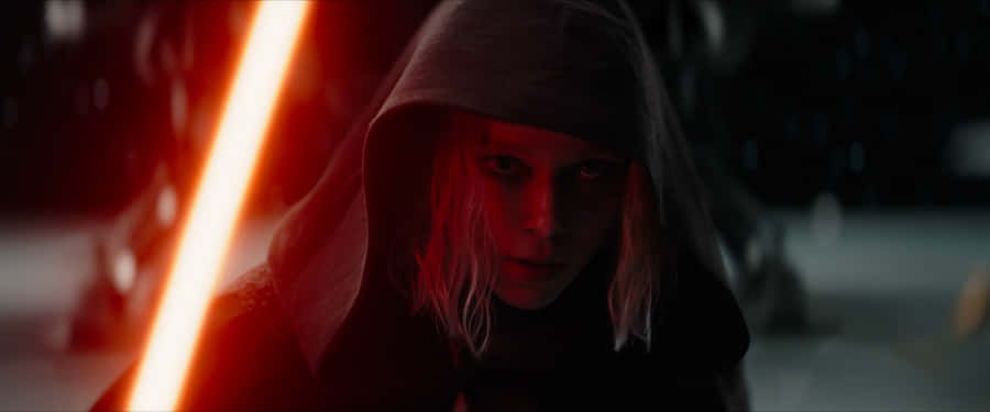 Dark_ Apprentice_with_ Lightsaber Wallpaper