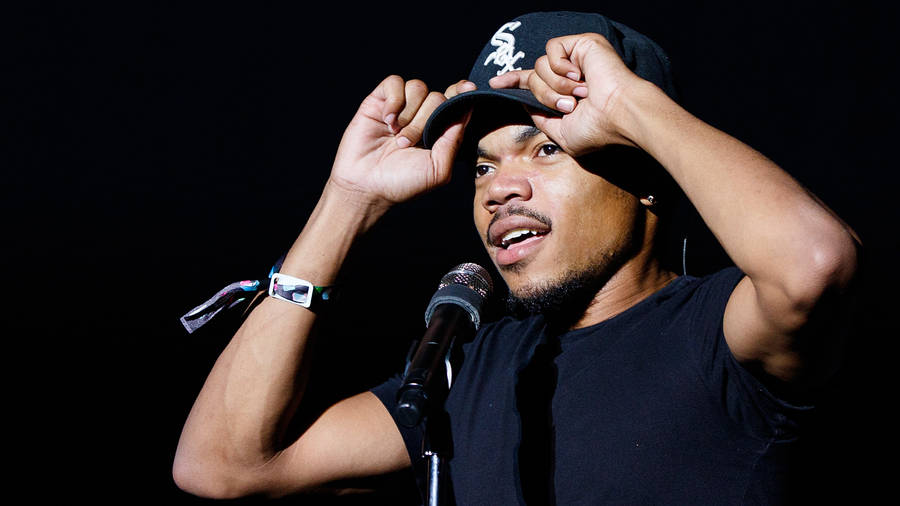 Dark Blue Chance The Rapper Wallpaper