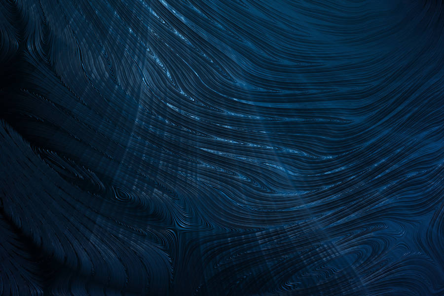 Dark Blue Linear Image Wallpaper
