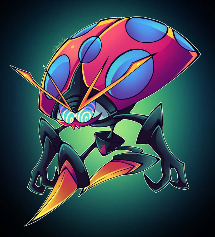 Dark Blue Spots Of Orbeetle Wallpaper