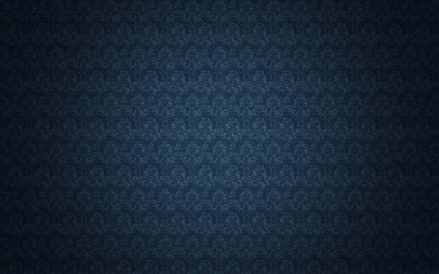 Dark Blue Vintage Floral Texture Wallpaper