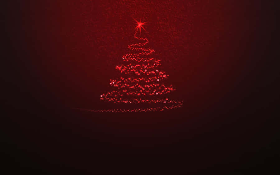 Dark Christmas - Mysterious And Magical Winter Scene Wallpaper