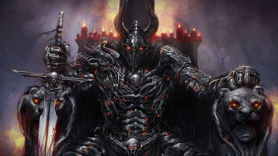 Dark Evil King Wallpaper
