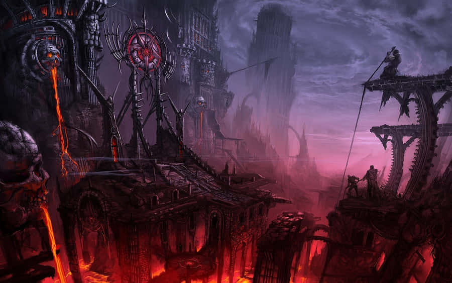 Dark Fantasy Evil Place Wallpaper