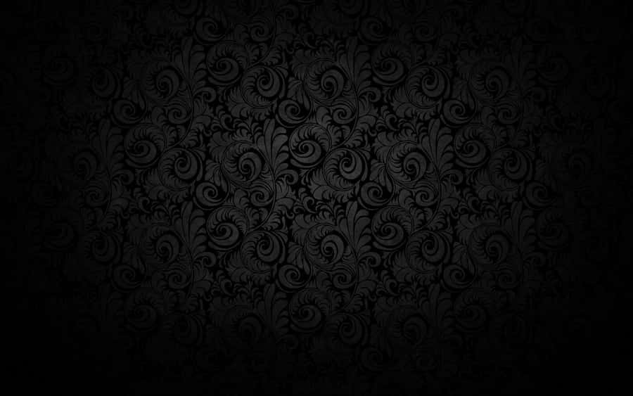 Dark Floral Pattern Background Wallpaper
