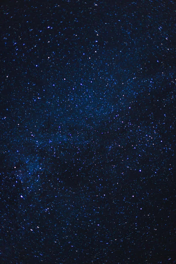 Dark Galaxy Blue Aesthetic Wallpaper