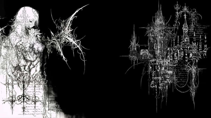 Dark Grunge Goth Art Wallpaper