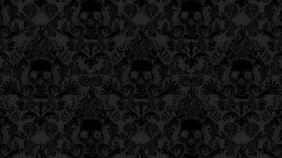 Dark Grunge Goth Pattern Wallpaper