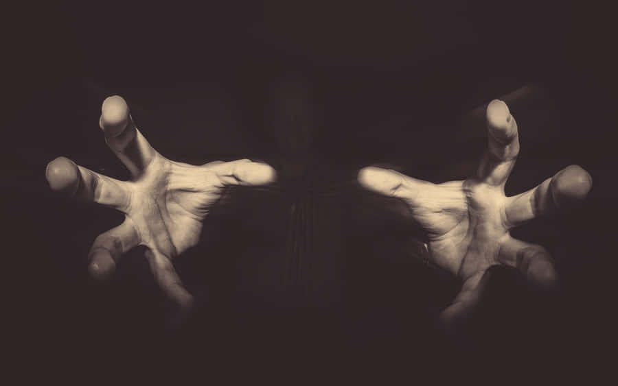 Dark Hand: A Mysterious Grasp From The Shadows Wallpaper