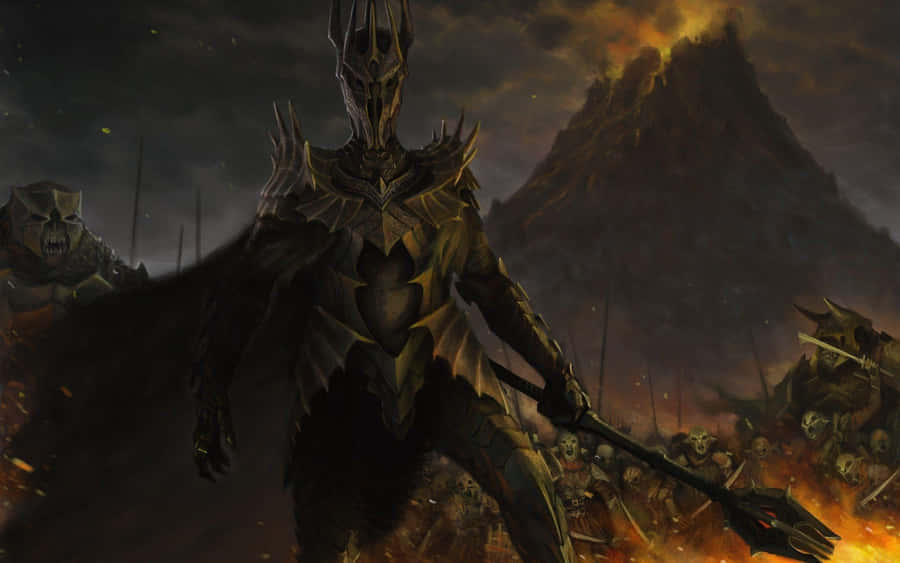 Dark Lord Sauron Mordor Armies.jpg Wallpaper
