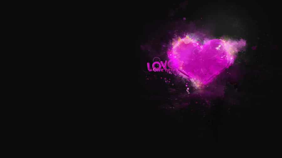 Dark Love Heart Wallpaper
