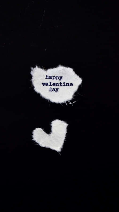 Dark Love Valentines Message Wallpaper