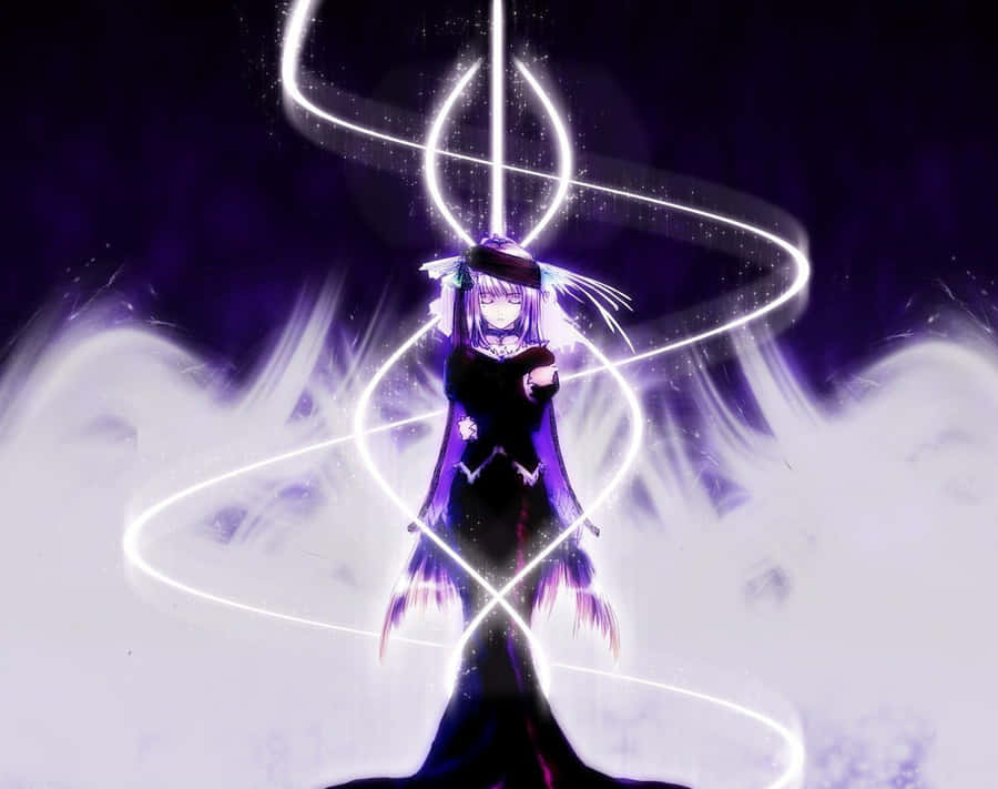 Dark Magic Enchantress Conjuring The Night Wallpaper