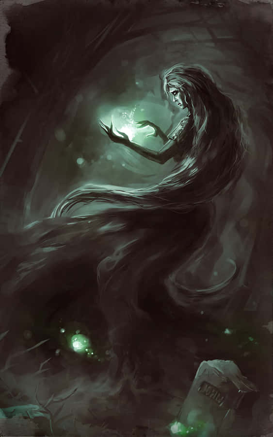 Dark Magic In Full Power Wallpaper