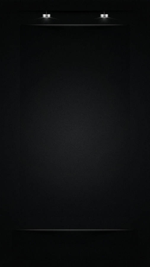 Dark Phone Canvas With Lights Wallpaper