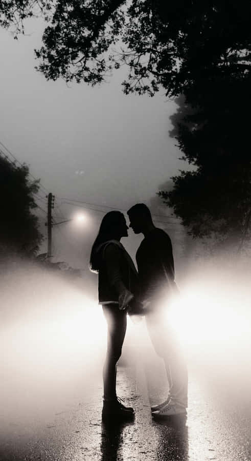 Dark Romance Embrace Wallpaper