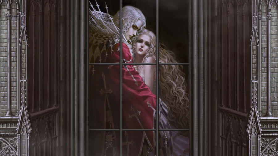 Dark Romance Forbidden Embrace Wallpaper