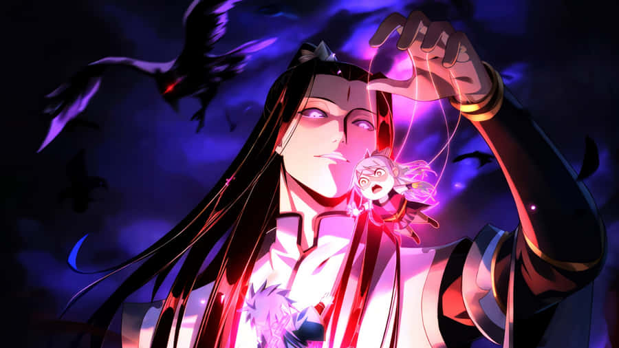 Dark Sorcerer Anime Villain Wallpaper