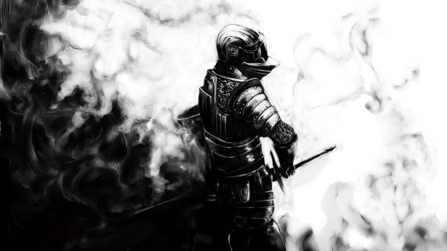Dark Souls Black Knight Artwork Wallpaper