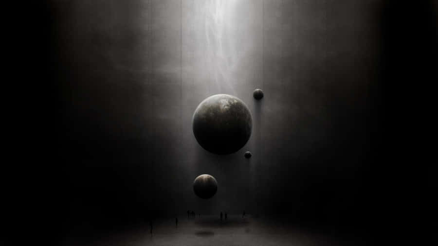 Dark Surrealism Unveiled: The Nightmarish World Inside A Dream Wallpaper