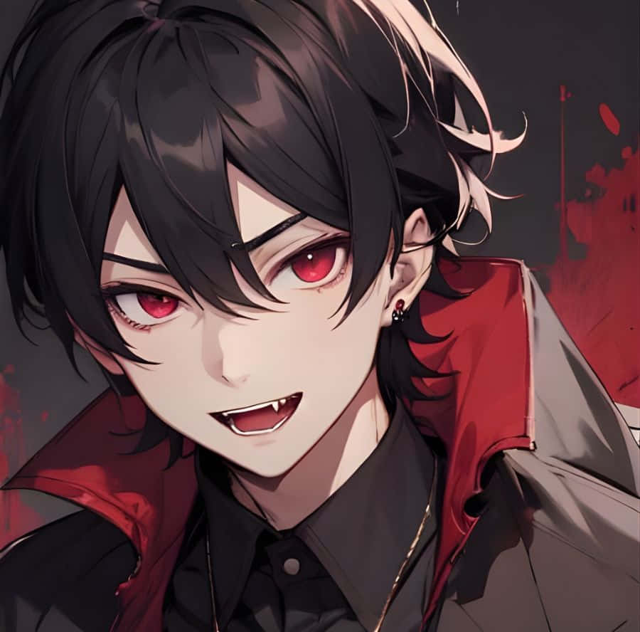 Dark Vampire Anime Pfp Wallpaper