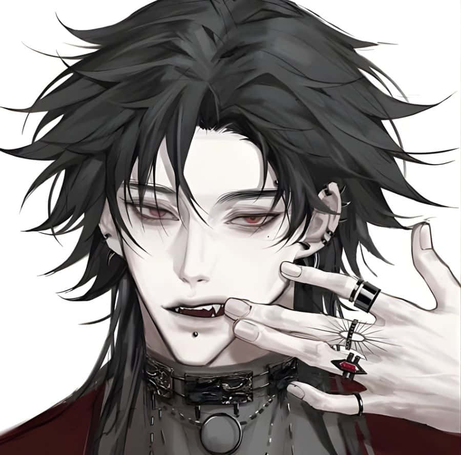 Dark Vampire Anime Pfp Wallpaper
