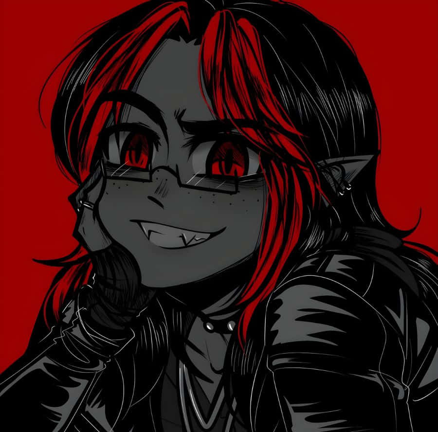 Dark Vampire Anime Pfp Wallpaper