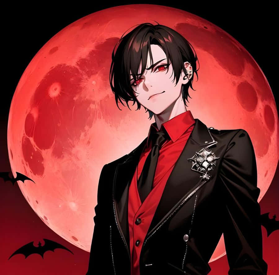 Dark Vampire Anime Pfp Wallpaper