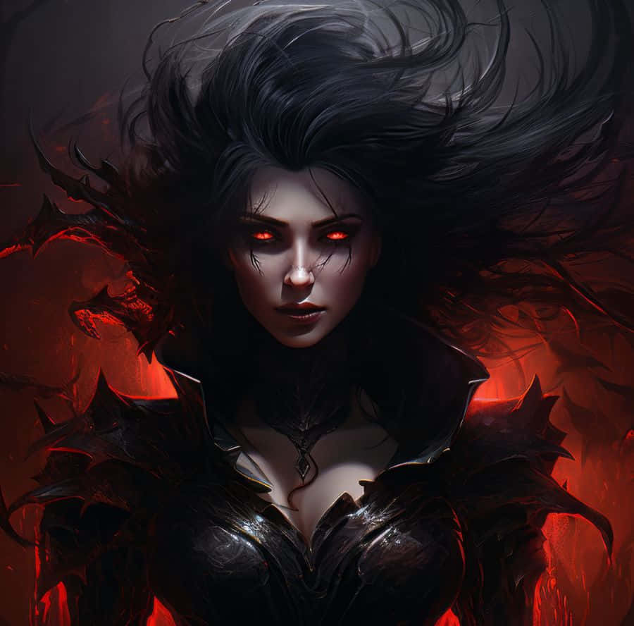 Dark Vampire Queen Pfp Wallpaper