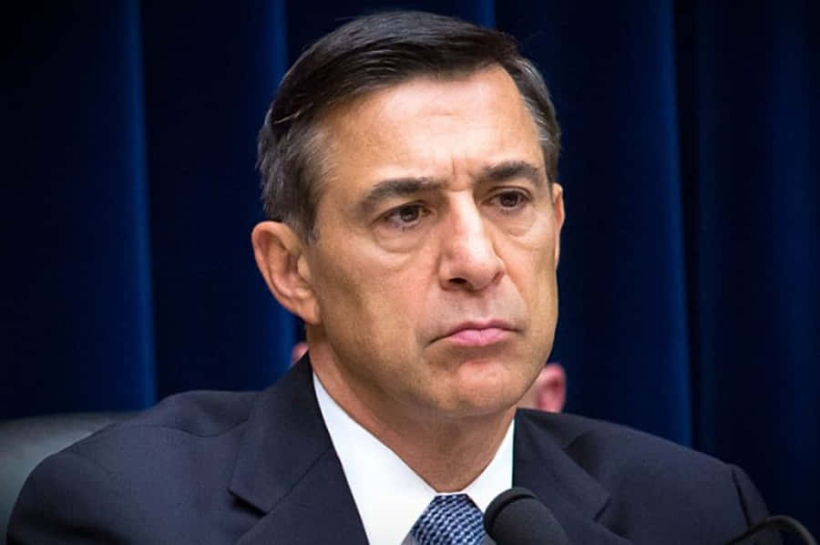Darrell Issa With Frowning Face Wallpaper
