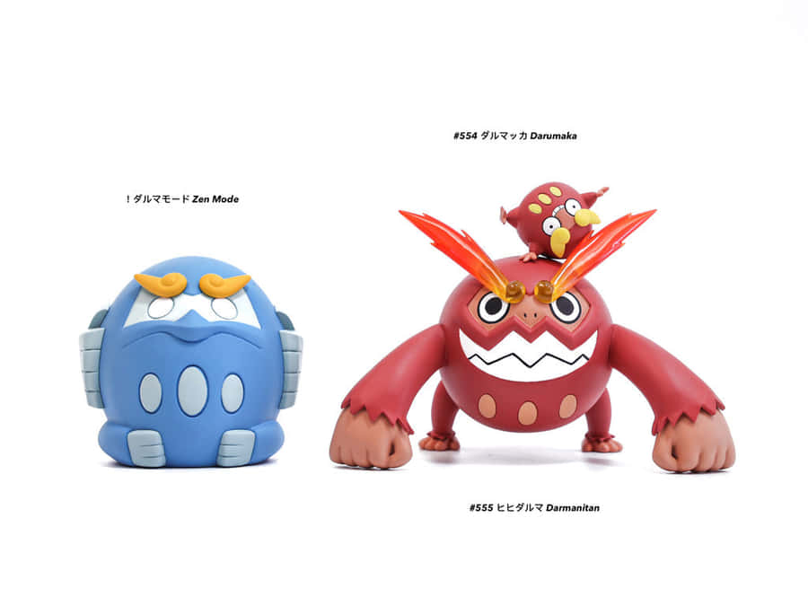 Darumakaand Darmanitan Figures Wallpaper