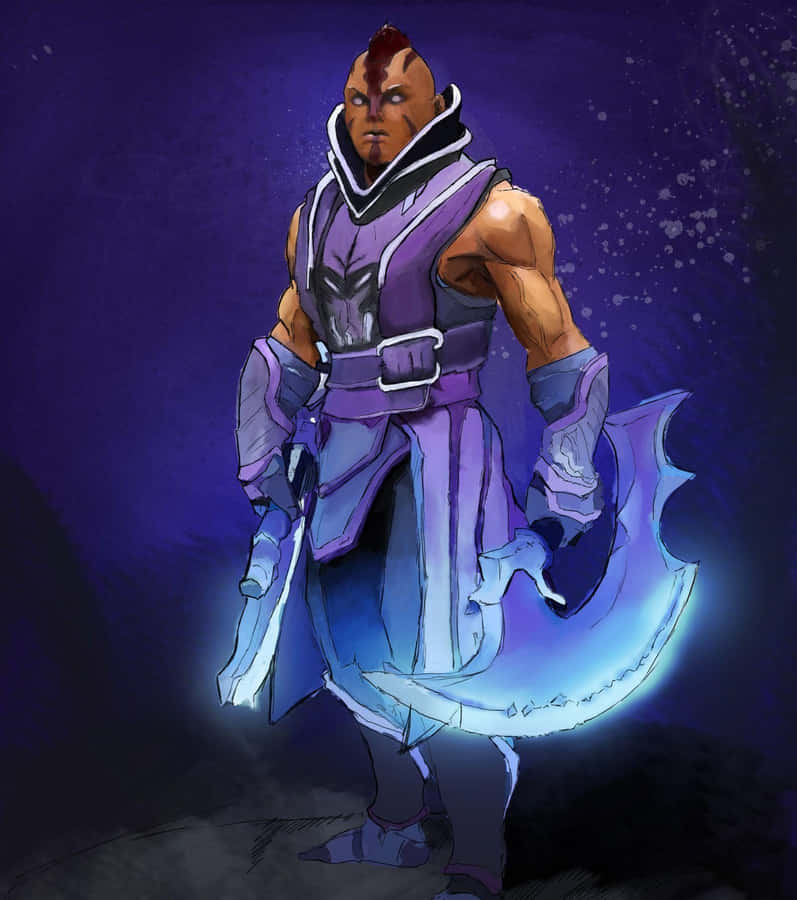 [dashing Anti-mage Unleashing His Power] Wallpaper