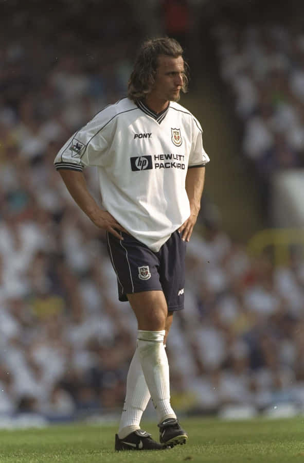 David Ginola Football Vintage Photography Wallpaper