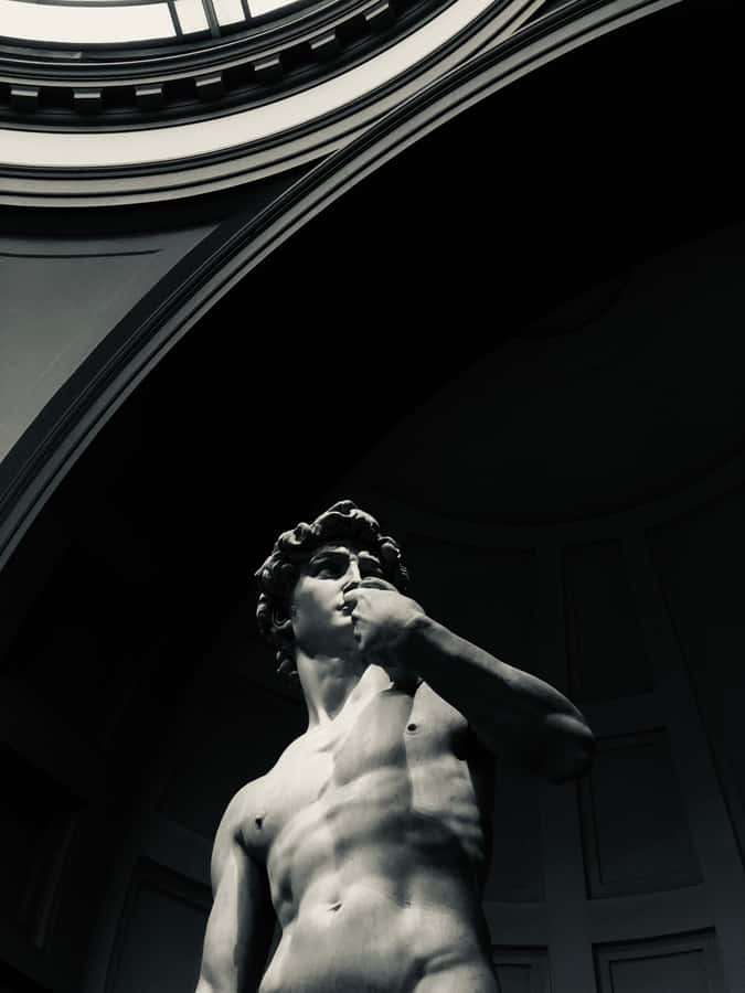 David Of Michelangelo Worm's Eye View Wallpaper