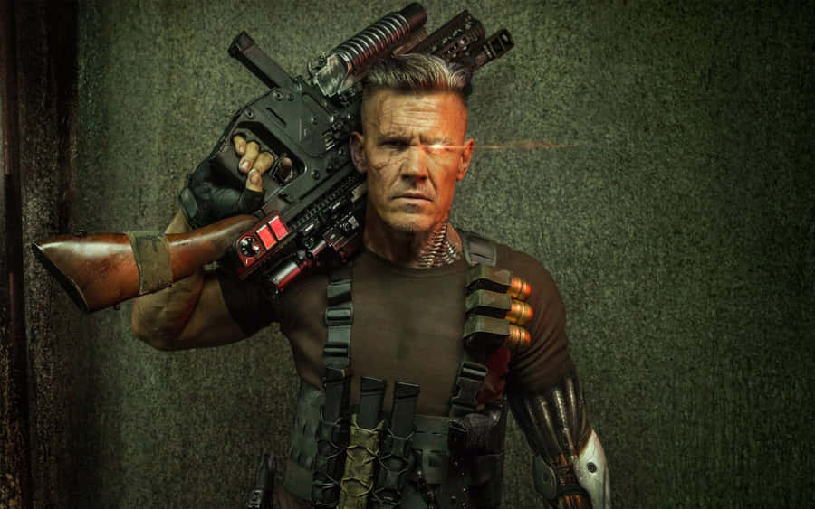 Deadpool 2 - Merc With A Mouth In Explosive Action Wallpaper