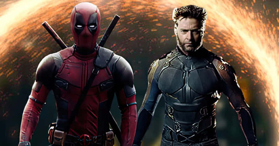 Deadpool And Wolverine: Relentless Warriors Wallpaper