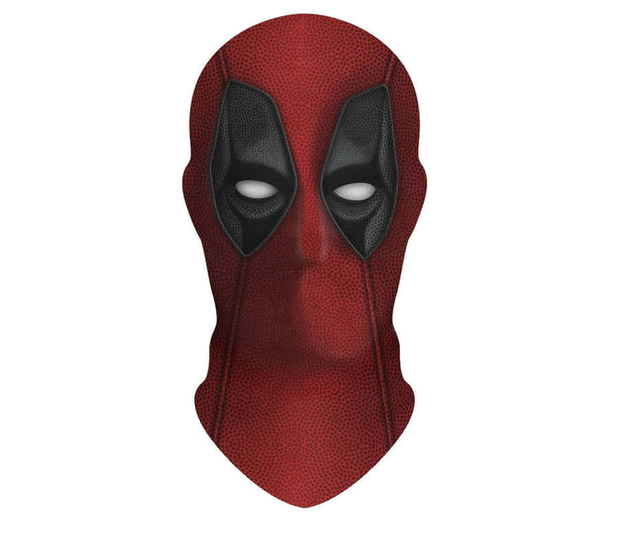 Deadpool's Iconic Mask In Intricate Detail Wallpaper
