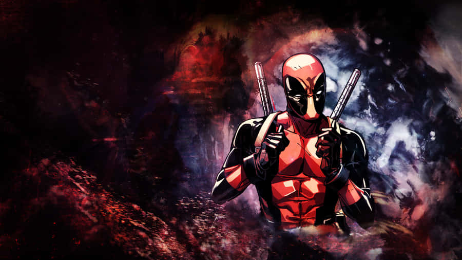 Deadpool Taking On The Republic Wallpaper