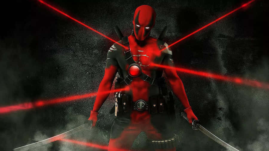 Deadpool The Merc With A Mouth - Marvel's Wisecracking Action Hero Wallpaper