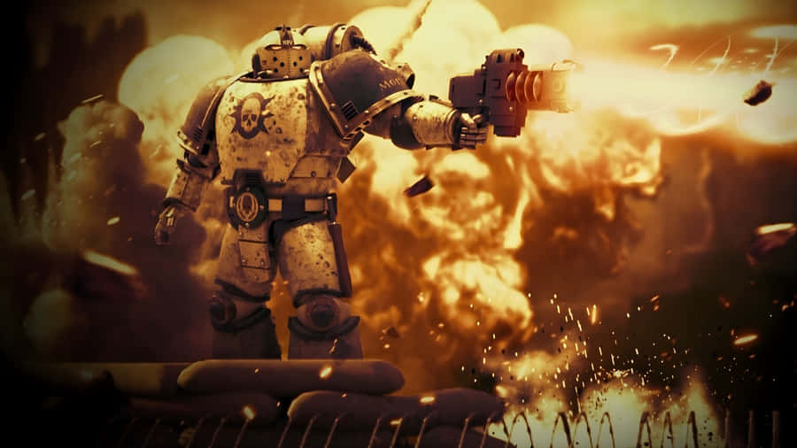 Death Guard Chaos Marine Wallpaper