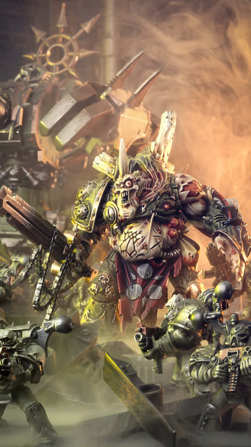 Death Guard Chaos Space Marines Wallpaper