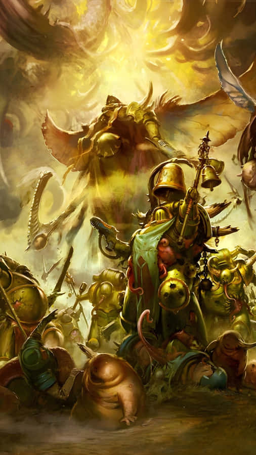 Death Guard Chaos Warriors Wallpaper