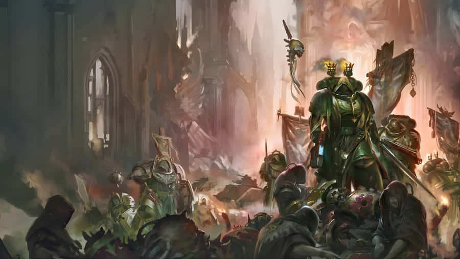 Death Guard Chaos Warriors Wallpaper