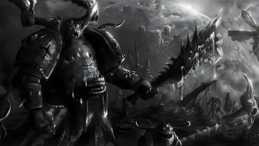Death Guard Chaos Warriors Wallpaper