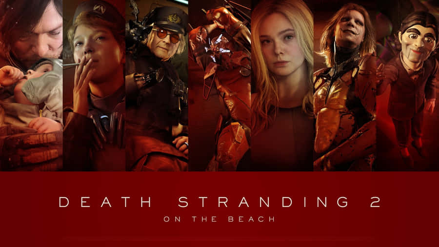 Death Stranding 2 Characters Wallpaper